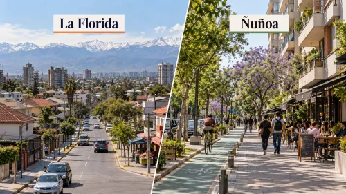Comparación de La Florida y Ñuñoa para elegir dónde vivir
