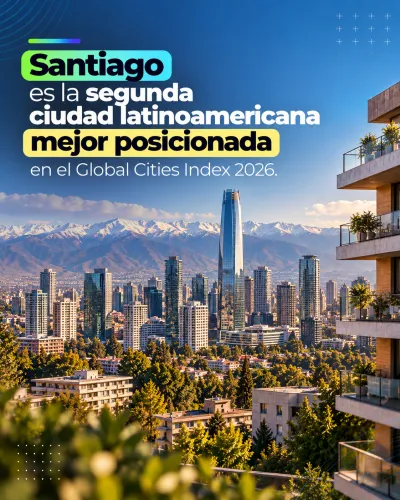 Santiago en el Global Cities Index 2026 de Oxford Economics