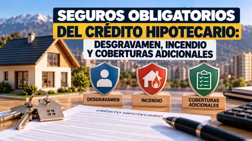 Pólizas de seguro de desgravamen e incendio asociadas a un crédito hipotecario