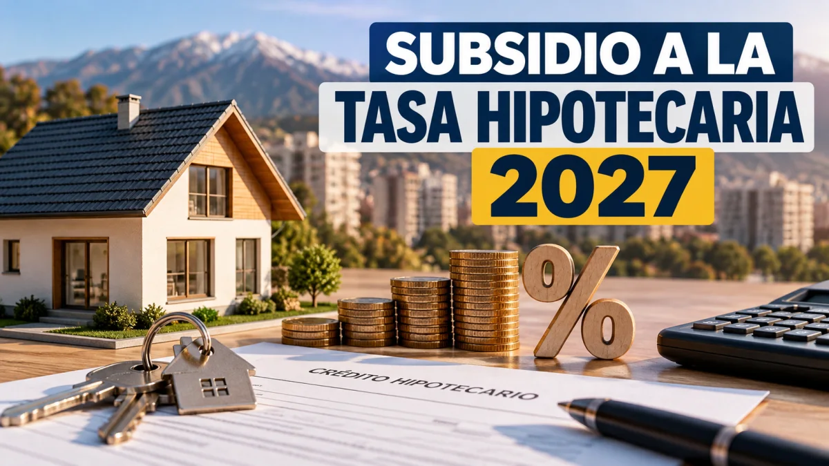 Subsidio a la tasa hipotecaria 2027 para compra de vivienda nueva