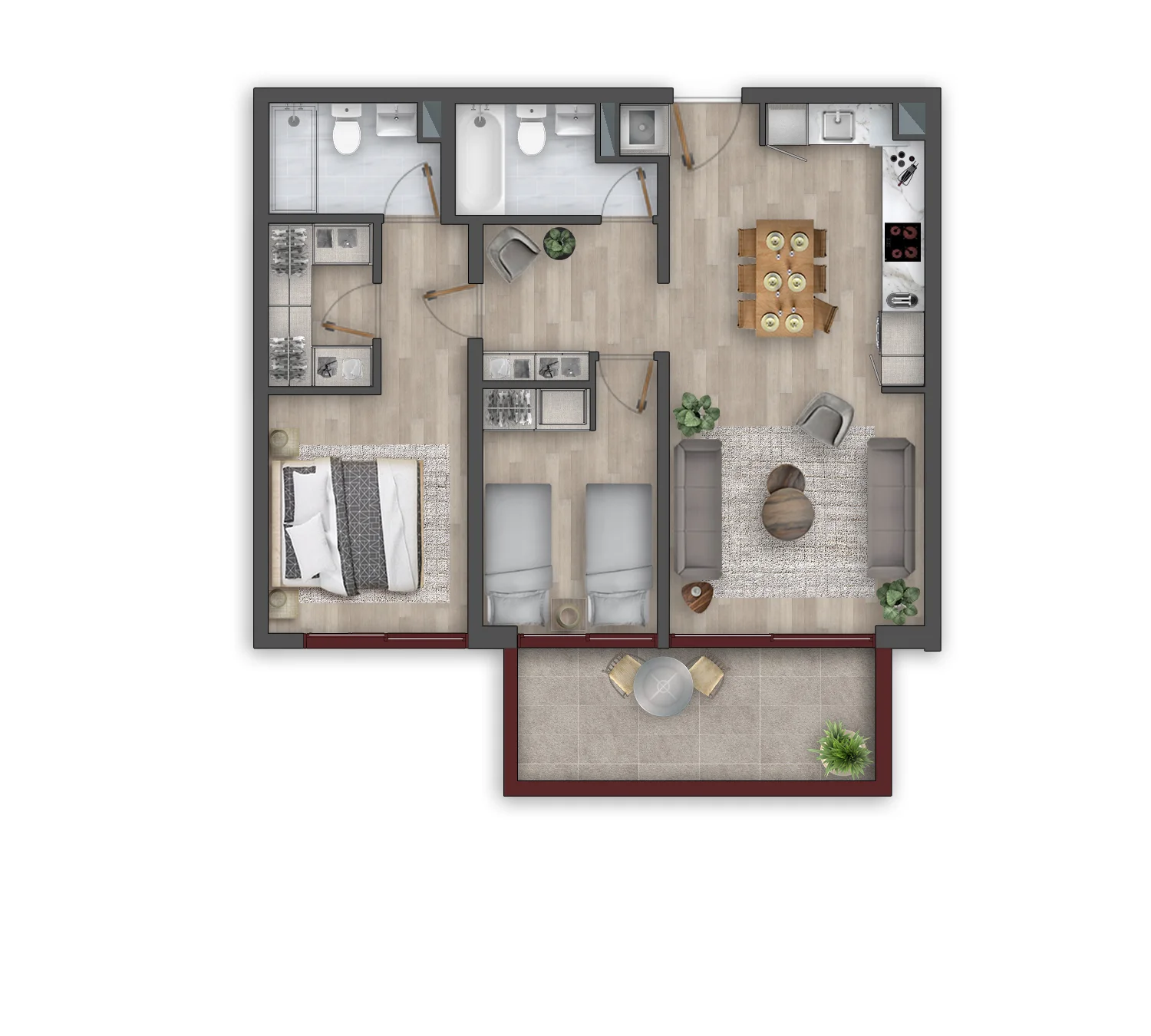 Plano 2D - 2B